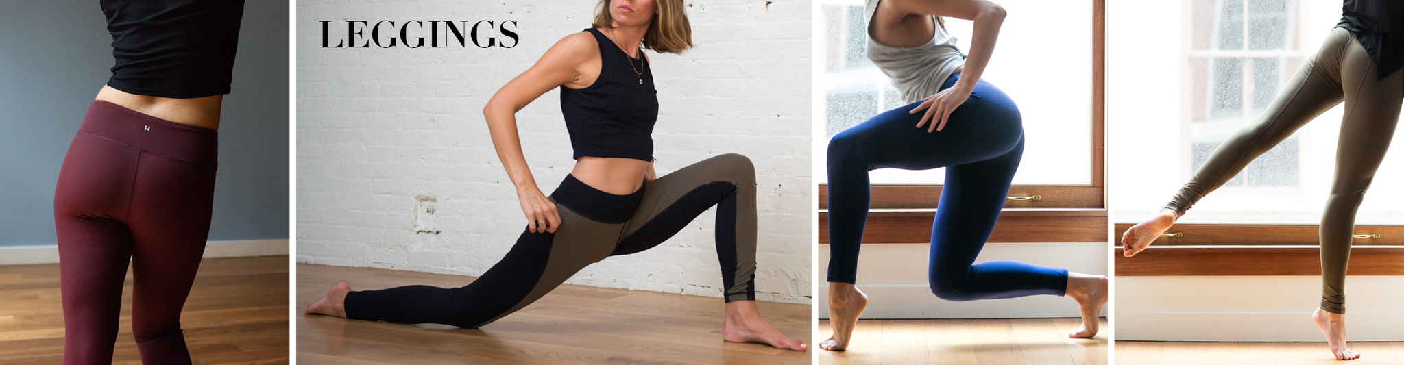 White Contour Leggings  Full-Length Opaque Yoga Leggings– Haven Collective