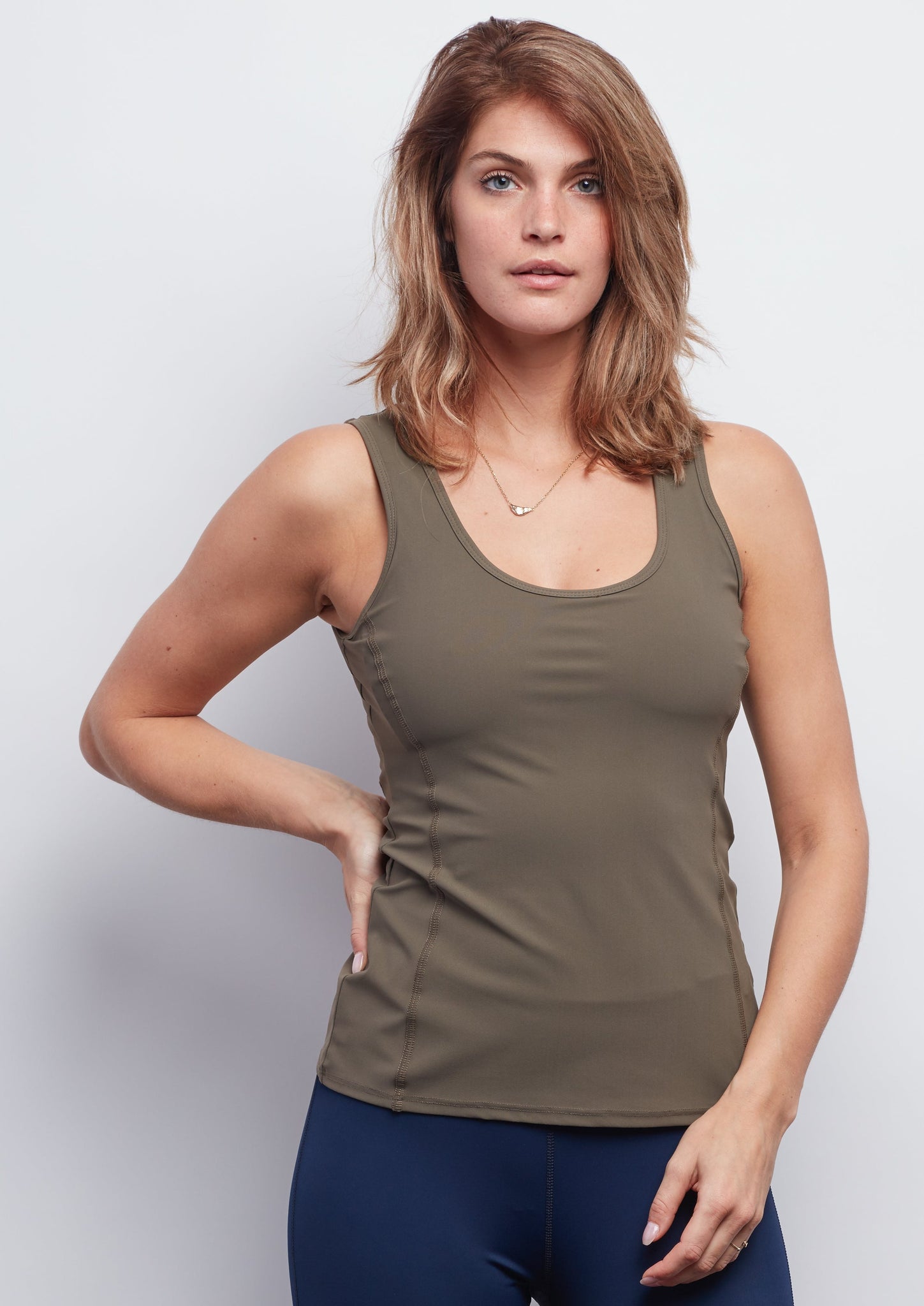 Army Contour Tank - Haven Collective