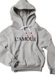 L'AMOUR HEATHER GREY MAYA HOODIE  Sweatshirt