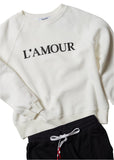 L'AMOUR FOREVER VANILLA SWEATSHIRT