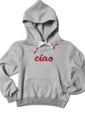 CIAO HEATHER GREY MAYA HOODIE  Sweatshirt