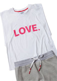 LOVE. PURE MUSCLE TEE