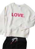 LOVE. FOREVER VANILLA SWEATSHIRT