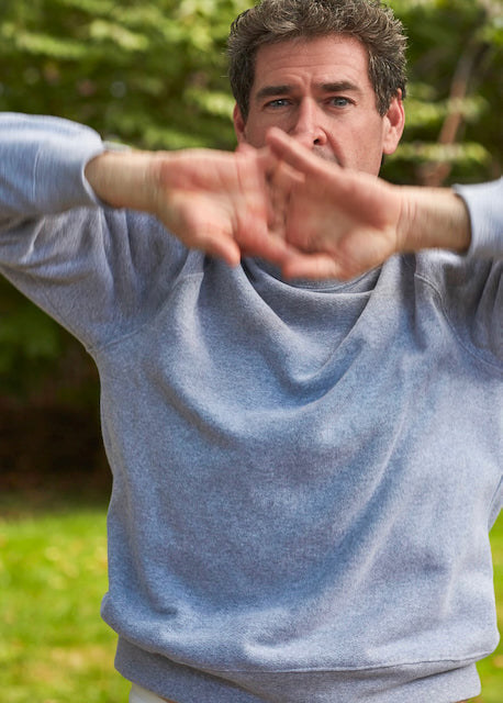 UNI FOREVER HEATHER GREY SWEATSHIRT