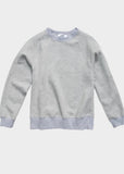 CIAO FOREVER LIGHT HEATHER GREY SWEATSHIRT