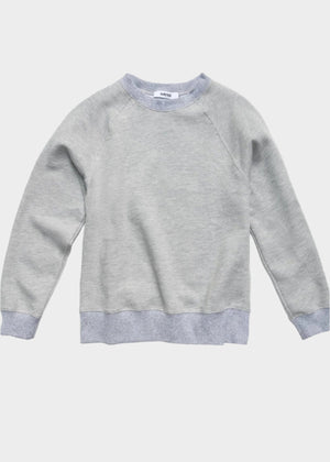 CIAO FOREVER LIGHT HEATHER GREY SWEATSHIRT