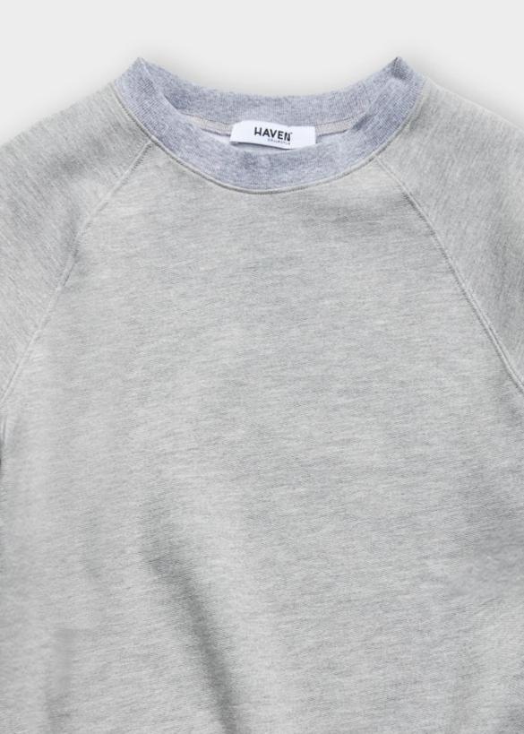 CIAO FOREVER LIGHT HEATHER GREY SWEATSHIRT