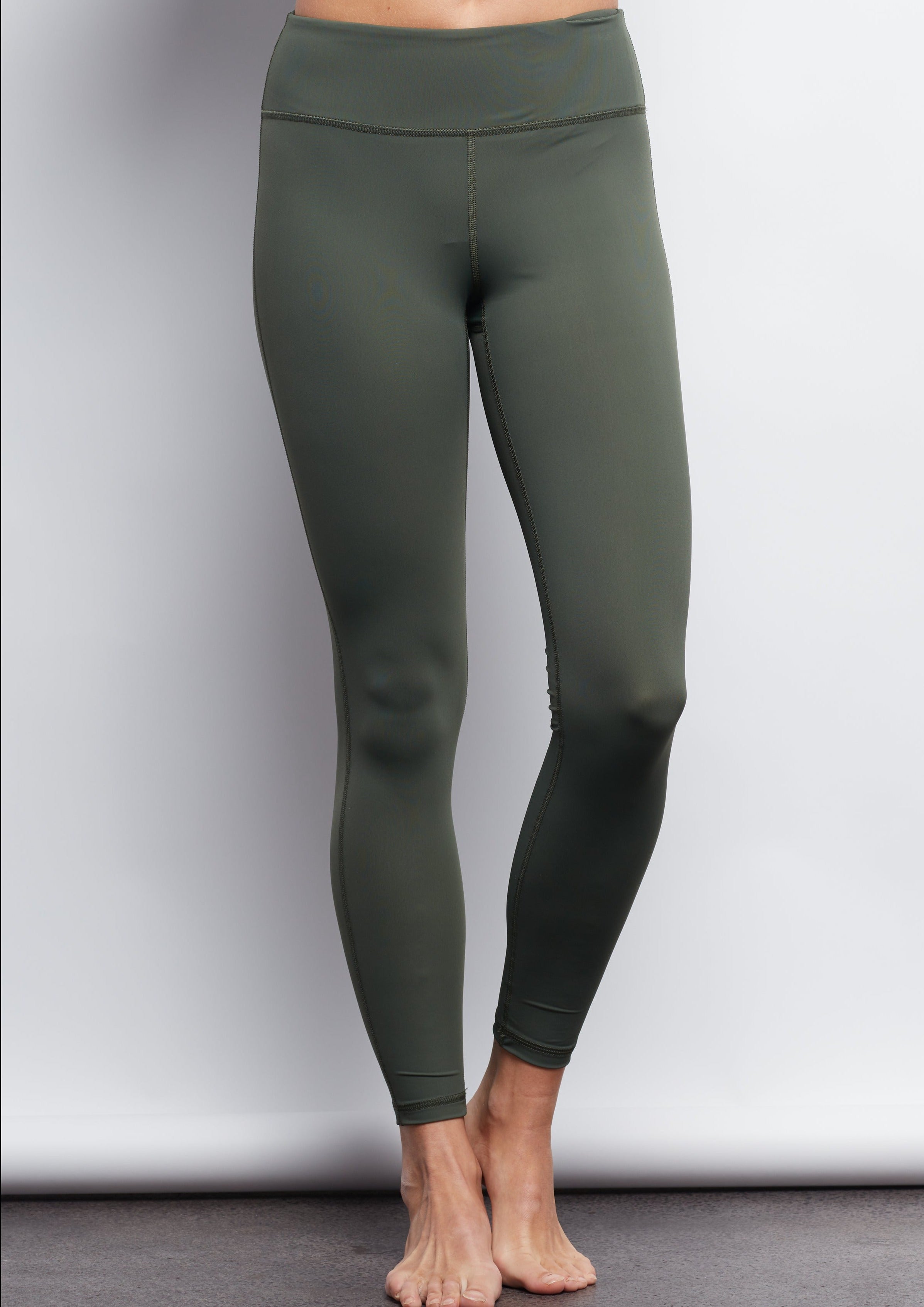 Women's Sage Yoga Leggings  Sage Green Yoga Pants - 7/8– Haven Collective