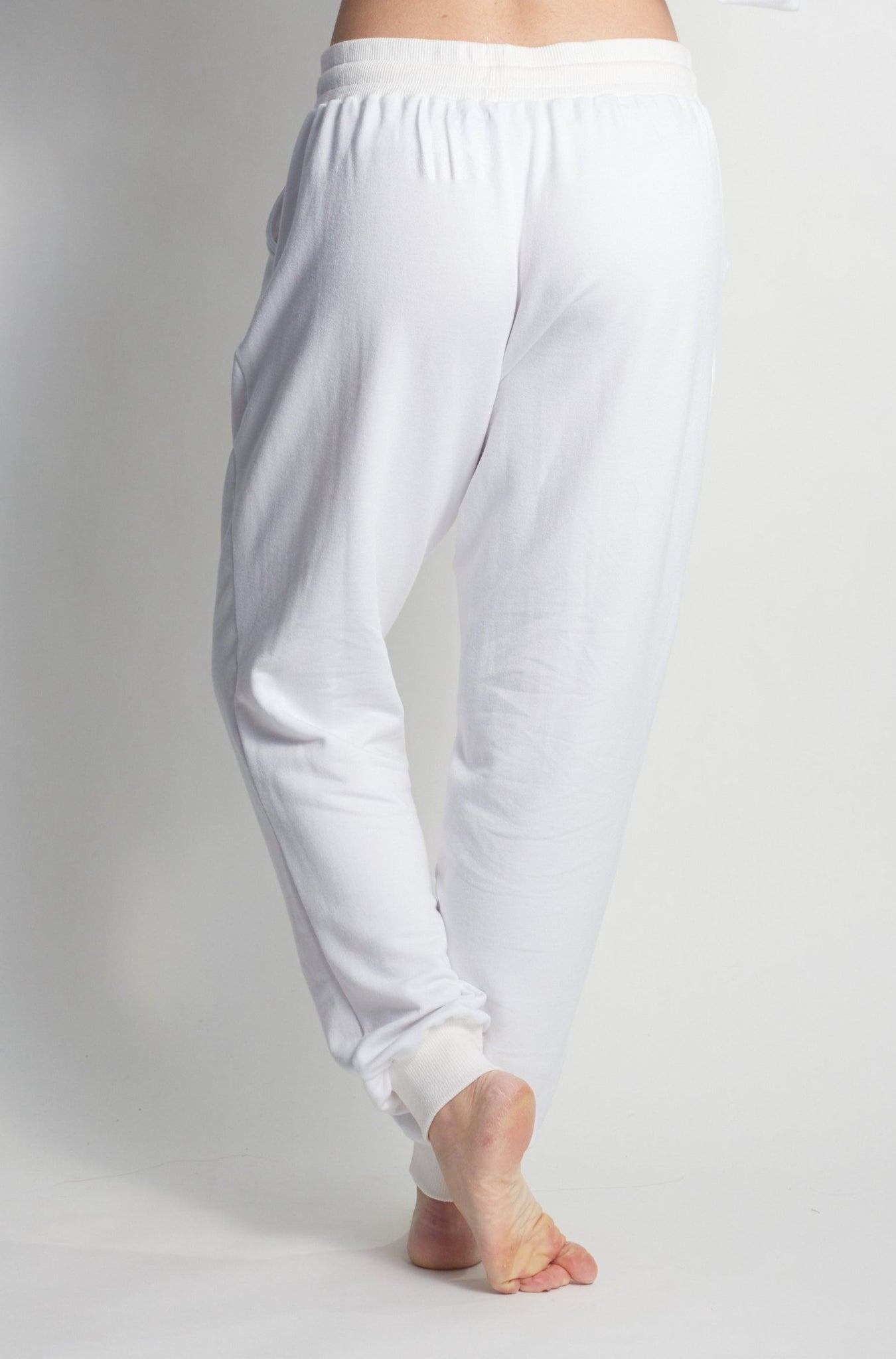 Forever ALL WHITE Sweatpants - Haven Collective
