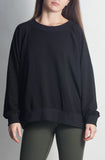 Forever DEEP BLACK Sweatshirt - Haven Collective