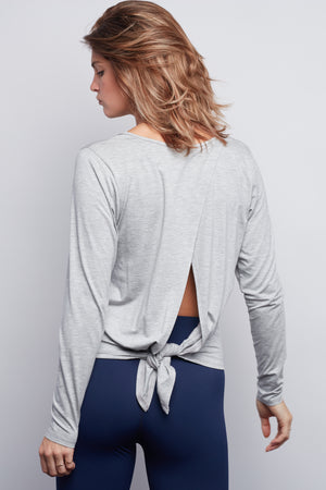 Heather Grey Camille Long Sleeve - Haven Collective