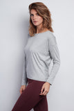 Heather Grey Chloe Open-Back - Haven Collective