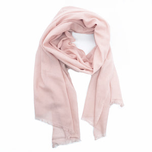 BALLET SLIPPER PINK 100% Cashmere Pashmina Wrap