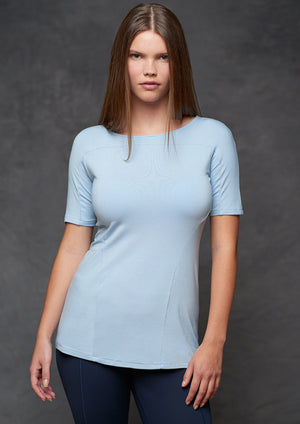 Pale Blue Creative Tee [Bamboo] - Haven Collective