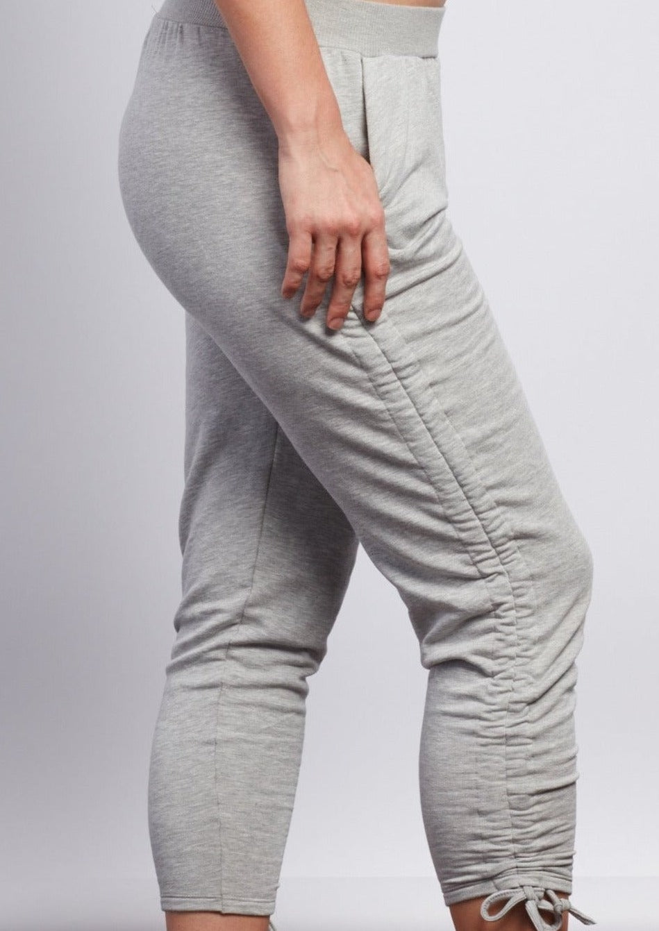 Heather Grey Leah Pants - Haven Collective