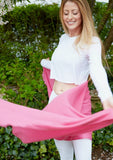 CAMELIA PINK 100% Cashmere Pashmina Wrap